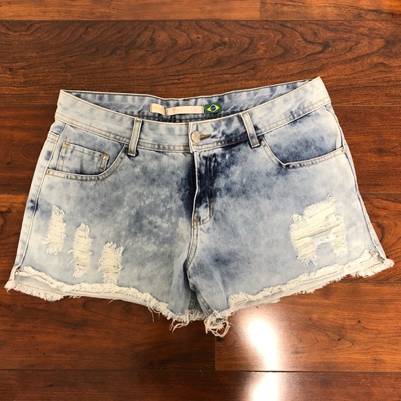 short jeans aquamar